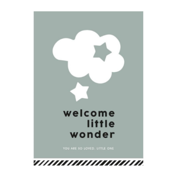 Ansichtkaart Welcome Little wonder | CollectivWarehouse - Afbeelding 2