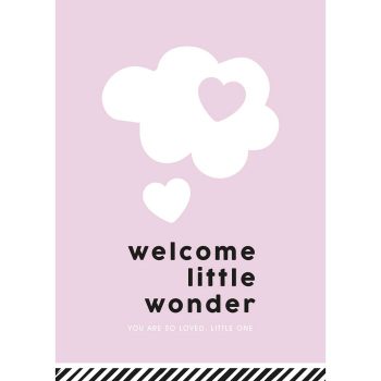 Ansichtkaart Welcome Little wonder | CollectivWarehouse - Afbeelding 3