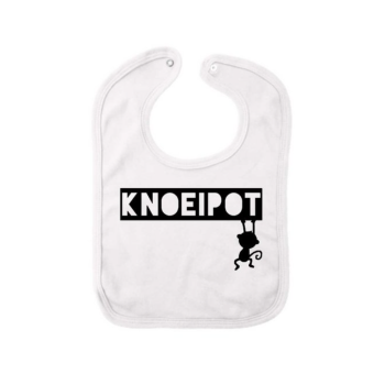 Slabber knoeipot wit
