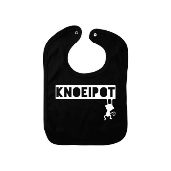 Slabber knoeipot zwart