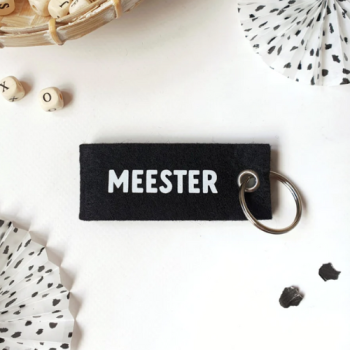 Sleutelhanger meester
