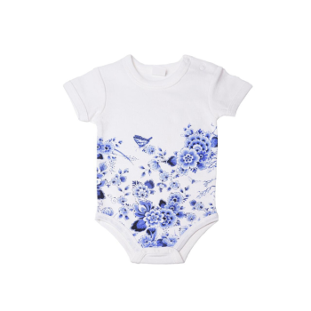 Baby rompertje | Heinen Delfts Blauw