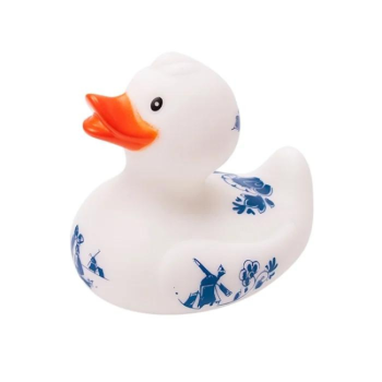 Badeend Delfts Blauw