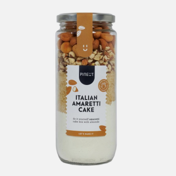 Pineut cake Italian Amaretti in pot - Afbeelding 2