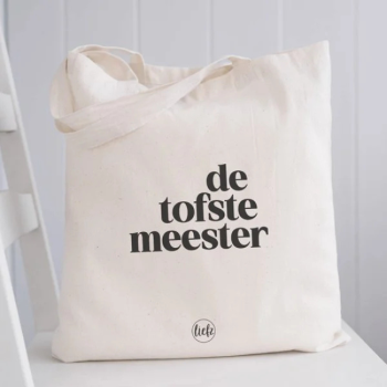 Tas voor de tofste meester