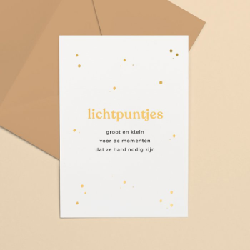 Kaart lichtpuntjes