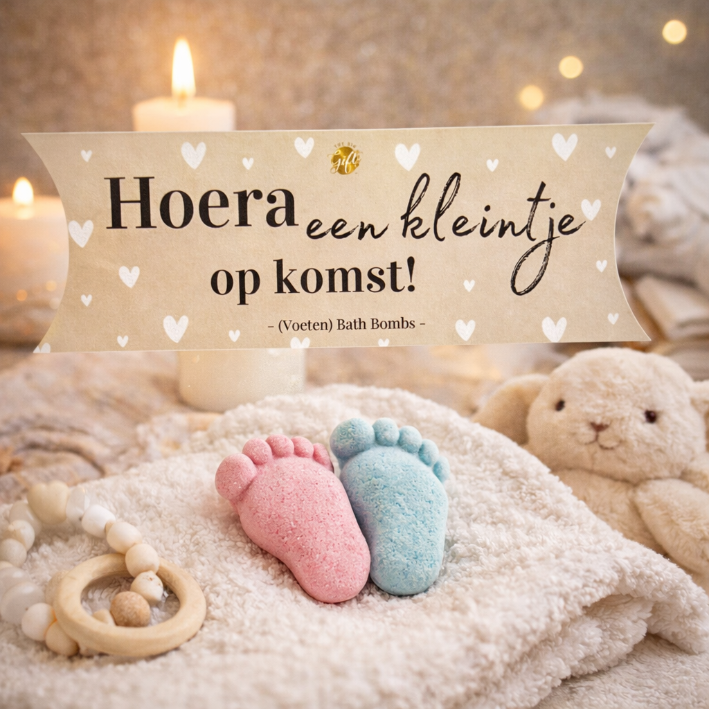 Hoera Een Kleintje Op Komst - Gondeldoosje Bath Bombs