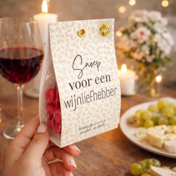 Snoep voor een wijnliefhebber